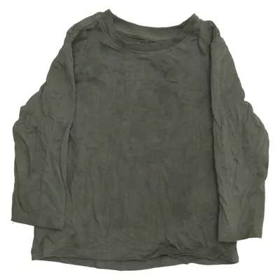 T-shirt à manches longues (Vert) de Basic You Coton biologique
