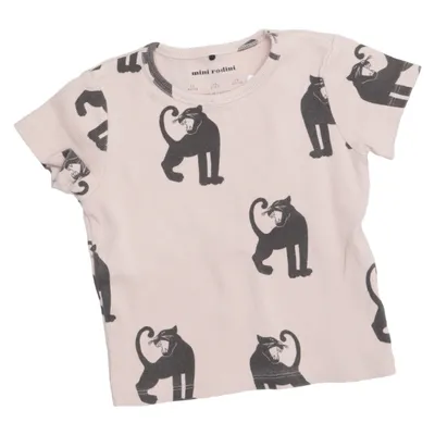 T-shirt (Rosa, Svart) från Mini Rodini