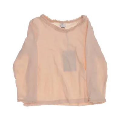 Långärmad t-shirt (Rosa) från H&M Baby Bomull, Elastan