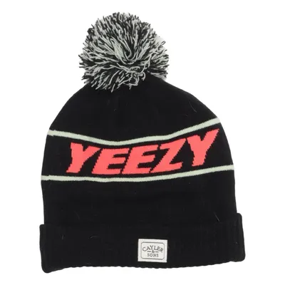 Bobble hat (Black, Red) from Cayler & Sons
