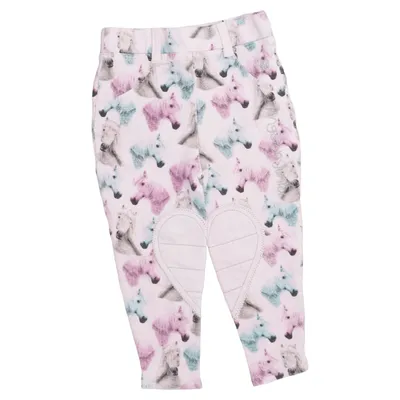 Legging (Rose, Bleu, Violet) de Kingston Coton, Élasthane
