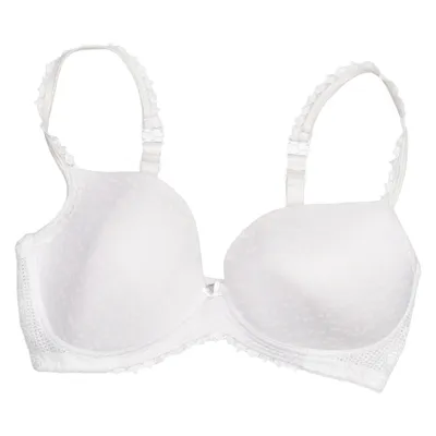 Bralette (Vit) från Fleur Elastan, Polyamid
