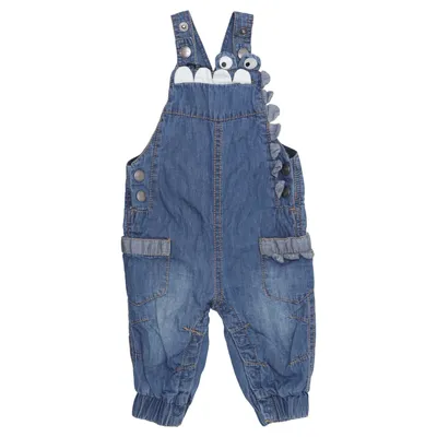 Salopette (Bleu) de Topomini Coton