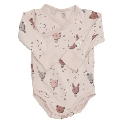 Romper (Beige) van Lindex Baby Katoen, Elastaan