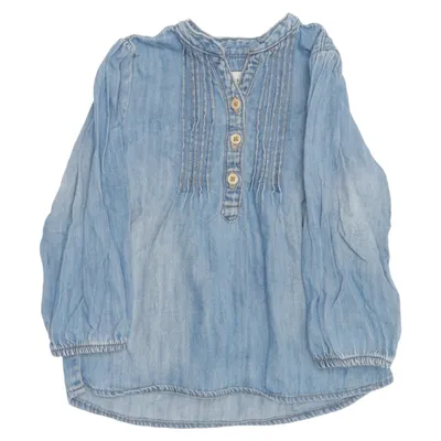 Blouse (Bleu) de L.O.G.G by H&M Coton