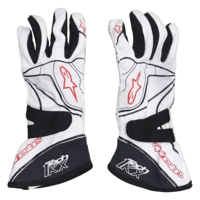 Gants de moto (Tech Kx) de Alpinestars Acrylique, Coton, Faux cuir