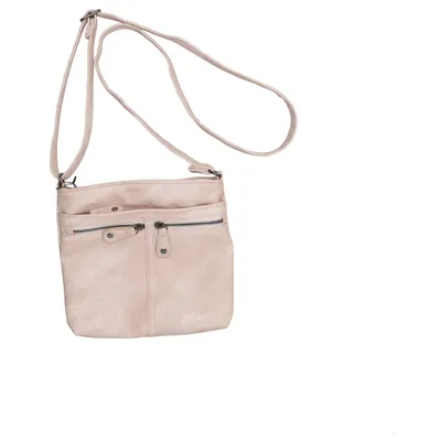 Schoudertas (Beige) van Silberkind Leer