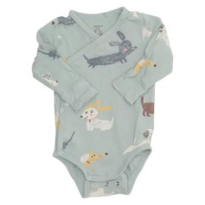 Body (Grön, Flerfärgad) från Lindex Baby Bomull, Elastan