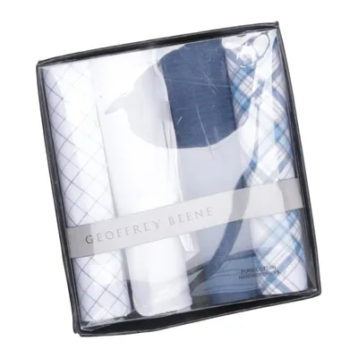 Towel (Blue, White) from Geoffrey Beene