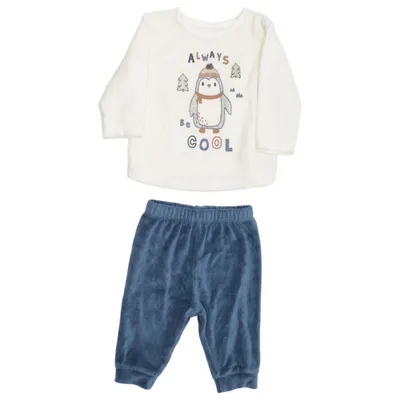 Sæt (Blå, Beige) fra LC Waikiki Bomuld, Polyester