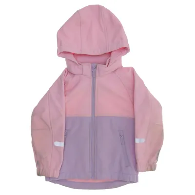 Outdoor jacket (Pink, Purple) from Kaxs by KappAhl Polyester, Elastane