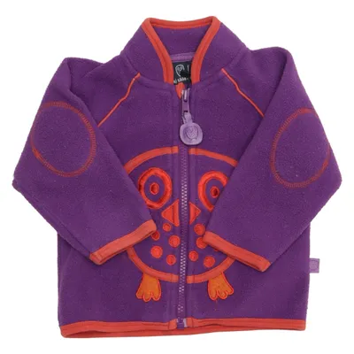 Fleecejacka (Lila, Orange) från Ej Sikke Lej Polyester