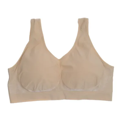 Bralette (Beige) from Midoya Elastane, Polyamide