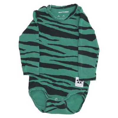 Body (Grön, Svart) från Mini Rodini Elastan, Lyocell