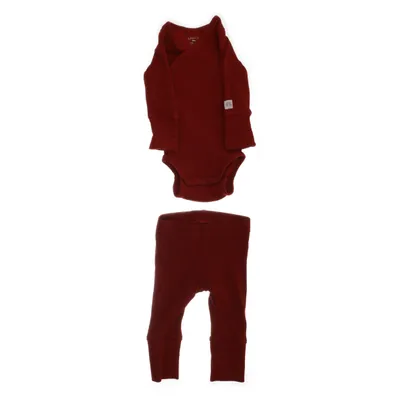 Set (Rood) van Lindex Baby Katoen, Elastaan