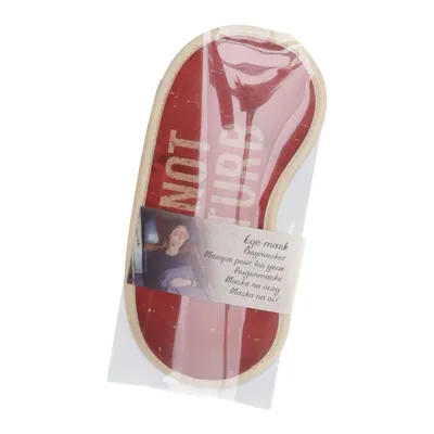 Slaapmasker (Rood) van Topeq Warenhandesl