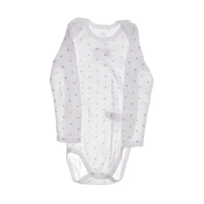 Body (White, Blue) from Tex Baby Cotton