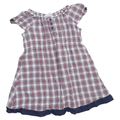 Jurk (Rood, Wit, Blauw, Meerkleurig) van Fix by Lindex Katoen