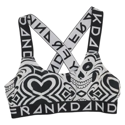 Brassière (Noir, Blanc) de Frank Dandy Coton, Élasthane