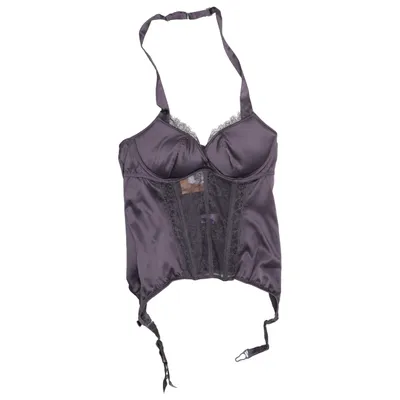 Bustier (Grijs) van Maison Close Polyester, Polyamide, Elastaan