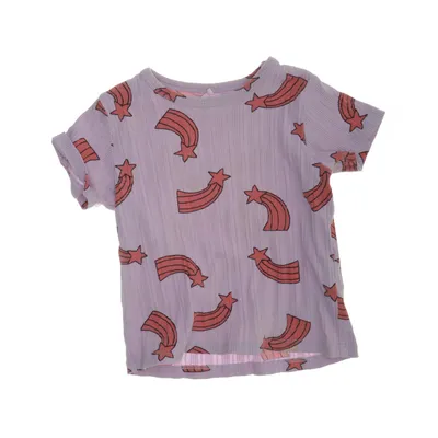 T-shirt (Lila) van Mini Rodini Katoen, Elastaan