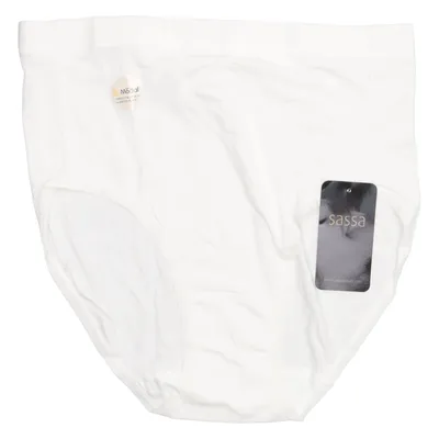 Panties (White) from Sassa Elastane, Modal