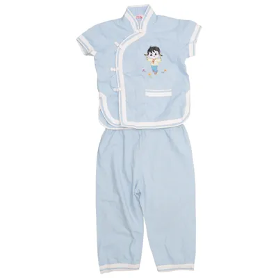 Traditional attire (Blue, White) from Plum Blossom
