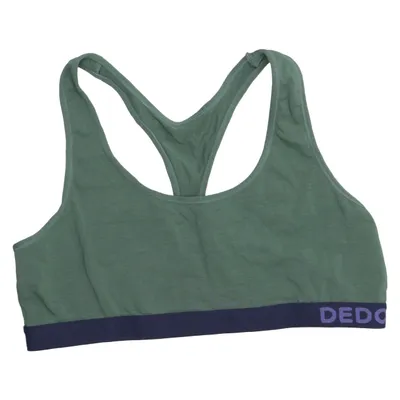 Brassière (Vert, Bleu) de Dedoles Coton, Élasthane