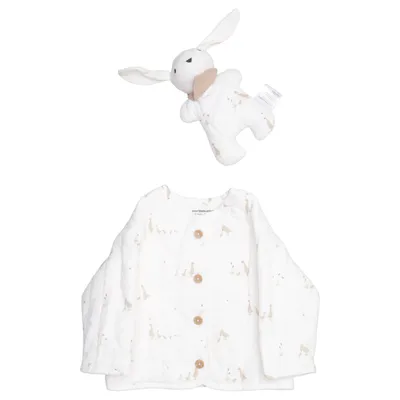 Veste (Blanc, Multicolore) de Vertbaudet Coton, Polyester