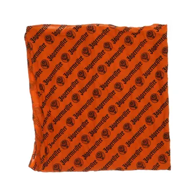 Sjal (Orange, Svart) från Jägermeister Bomull