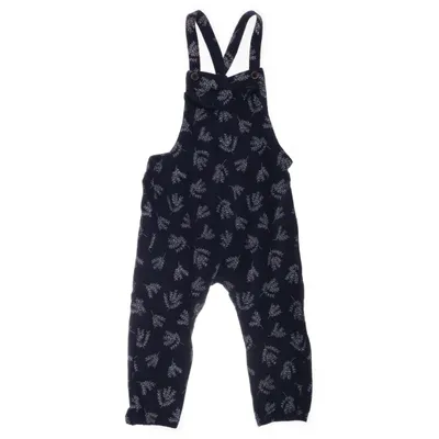 Tuinbroek (Blauw, Wit) van Lindex Baby Katoen