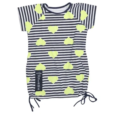 Jurk (Blauw, Wit, Geel) van Dreams