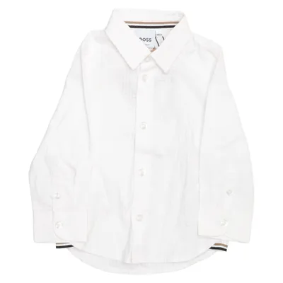 Skjorta (Vit) från Boss Bomull