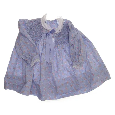 Dress (Blue, Multicolored) from Polly Flinders Cotton