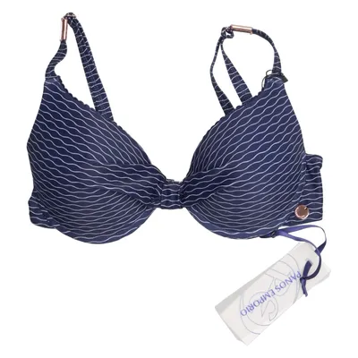 Haut de bikini (Bleu, Blanc) de Panos Emporio