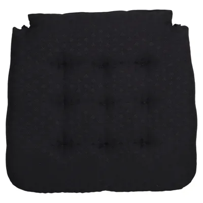 Seat cushion (Black) from Nina Royal Polyester