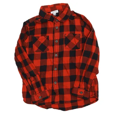 Flanellskjorta (Röd, Svart) från Fagottino Bomull