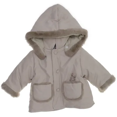Winterjas (Grijs, Beige) van Peter Rabbit Acryl, Katoen, Polyamide, Polyester