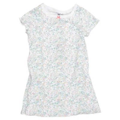 Robe (Blanc, Multicolore) de Petit Bateau Coton