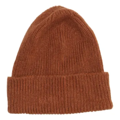Beaniemössa (Brun) från Sätila Akryl, Mohair, Polyamid