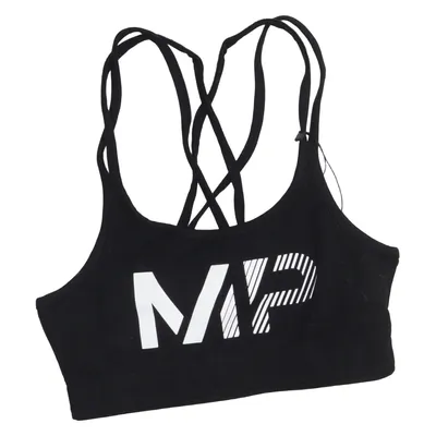 Sport-BH (Svart) från MP Bomull, Elastan