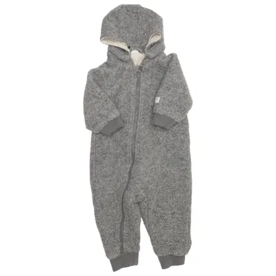 Overall (Grå) från Lindex Baby Polyester, Ull