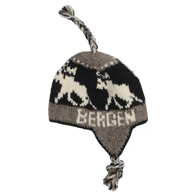 Trapper hat (Gray, Black, White) from Simon