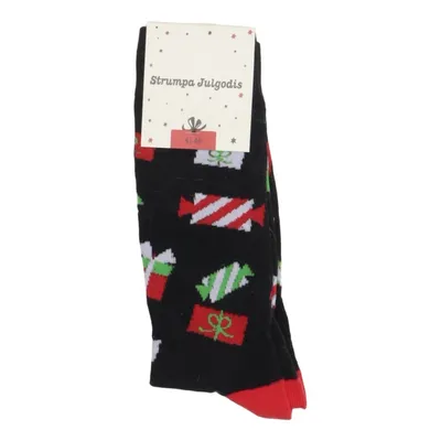 Strumpor (Svart, Röd, Flerfärgad) från Runsven Bomull, Elastan, Polyester