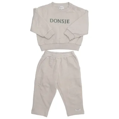 Mjukisset (Beige) från Donsje Elastan, Ekologisk bomull