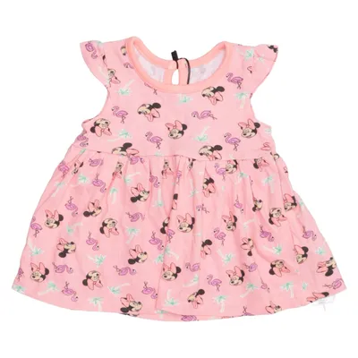 Robe (Rose, Multicolore) de Disney Baby Coton