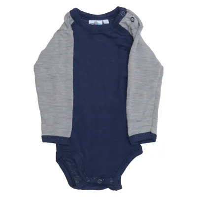 Body (Bleu, Gris) de Junior Laine de mouton