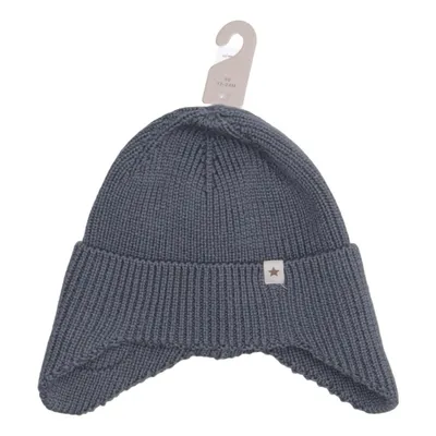 Beanie (Gray) from Huttelihut Merino wool