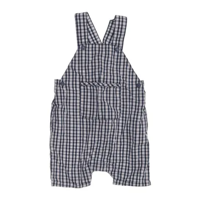 Hängselshorts (Blå, Vit) från Name It Bomull