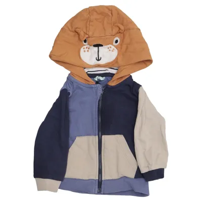 Sweat à capuche (Bleu, Beige, Multicolore) de Lilly + Sid Coton